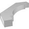 Ekena Millwork 4-in. W x 28-in. D x 32-in. H Merced Architectural Grade PVC Knee Brace BRCP04X28X32MRC - alternate 4